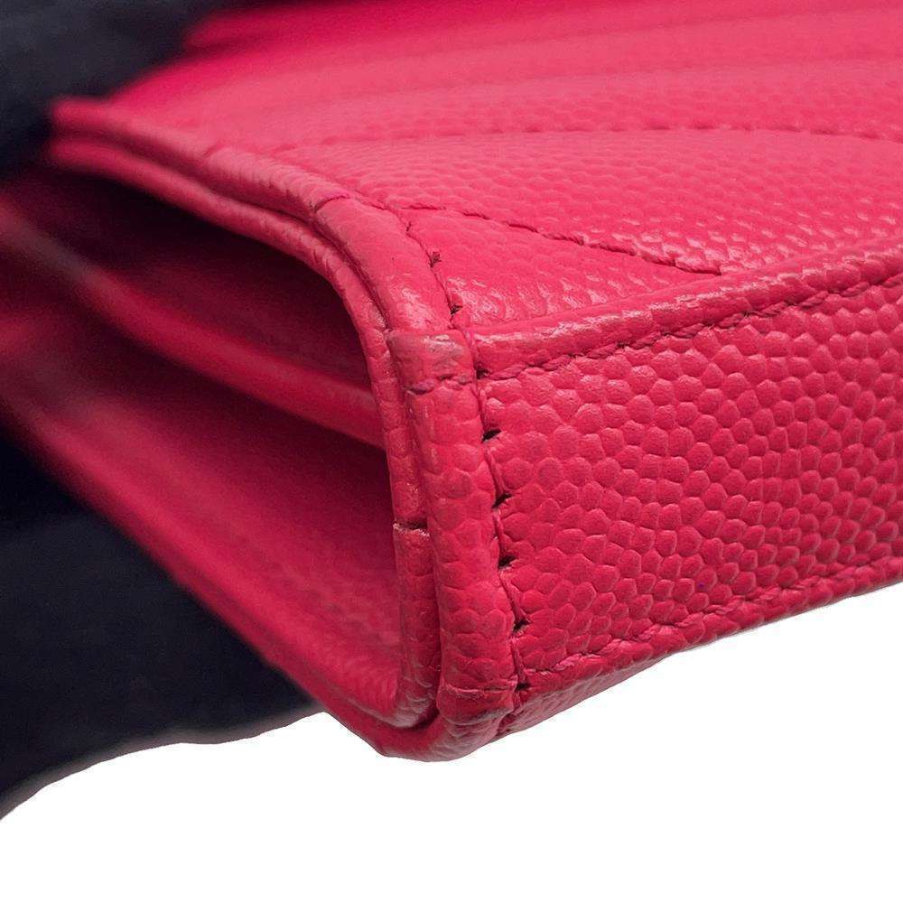 Saint Laurent Paris Monogram Leather Chain Wallet YSL - Picture 8 of 9